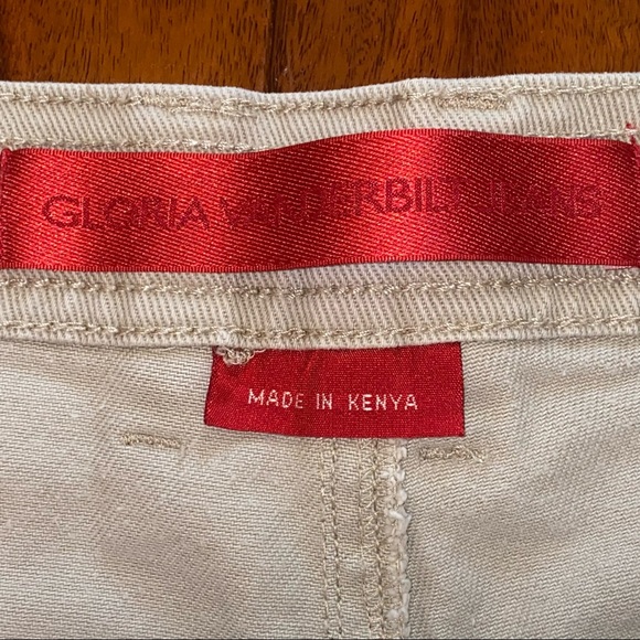 GUC Women’s Size 12P, Gloria Vanderbilt Jeans 5 Pocket Tan/Khaki Jeans - Picture 11 of 13